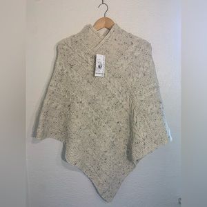 Kerry Woollen Mills 100% Wool Pancho
